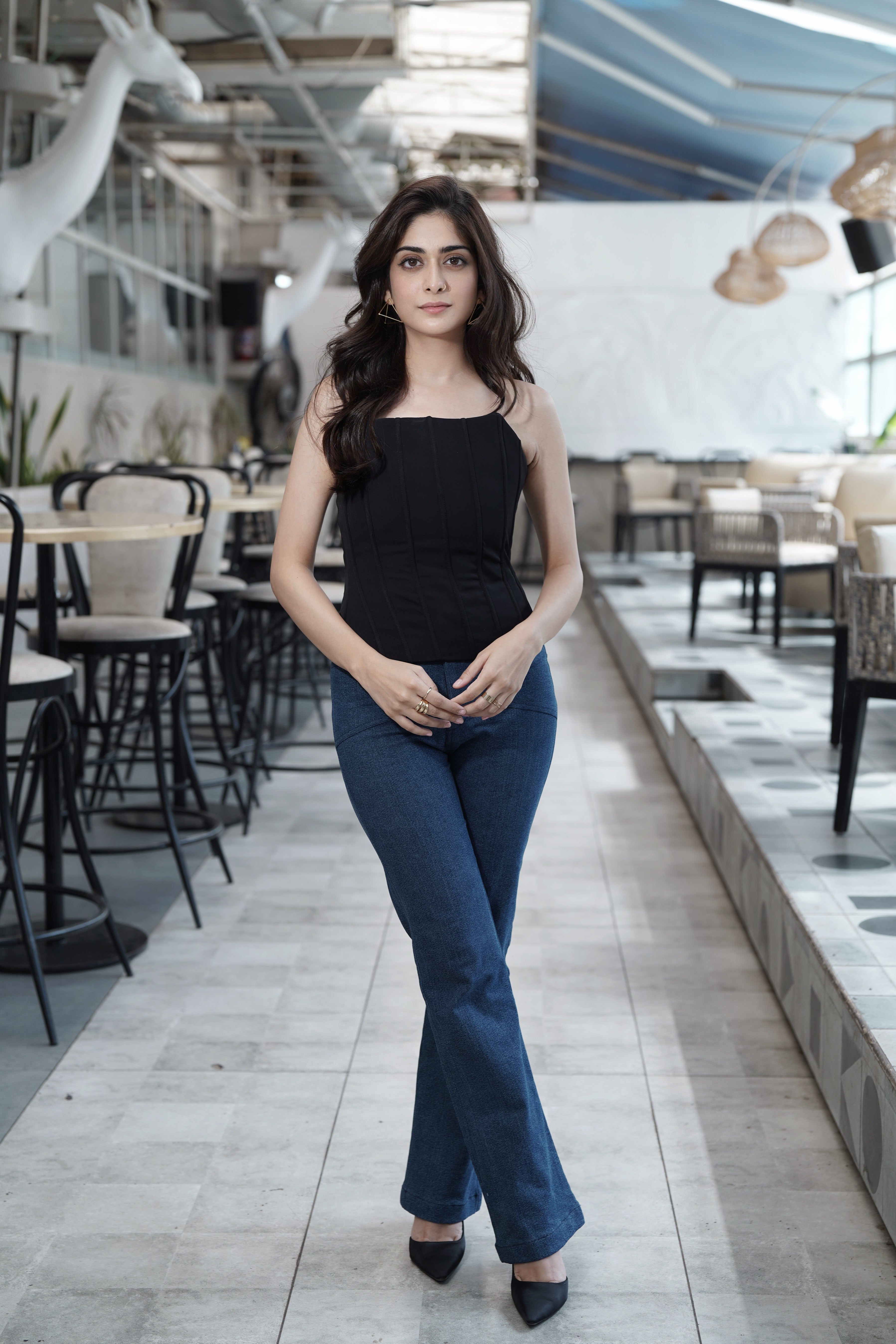 Tanya Manikatal in our Black Armour