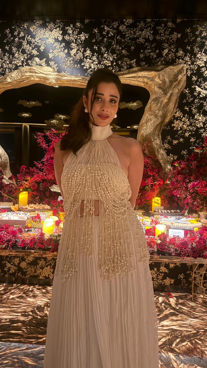 Nyra banerjee in our pearl cascade set