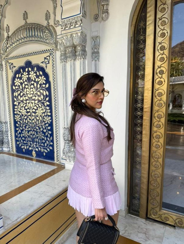 Mehreen pirzadaa in our Blush Reverie