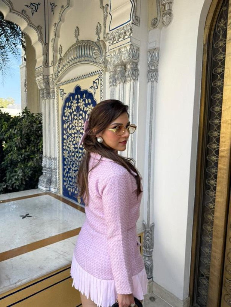 Mehreen pirzadaa in our Blush Reverie