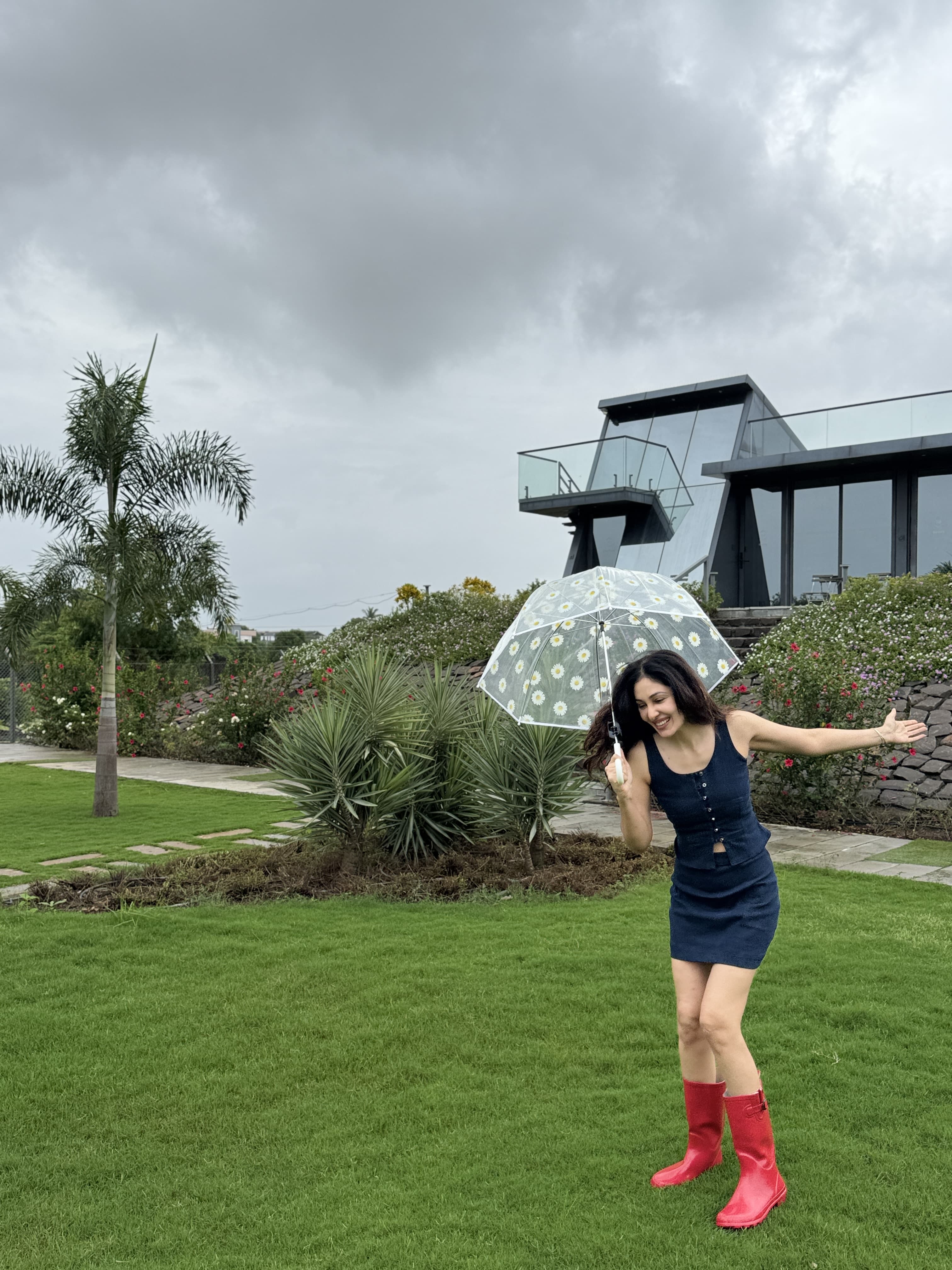 Pooja Chopra in our Obsidian Grace