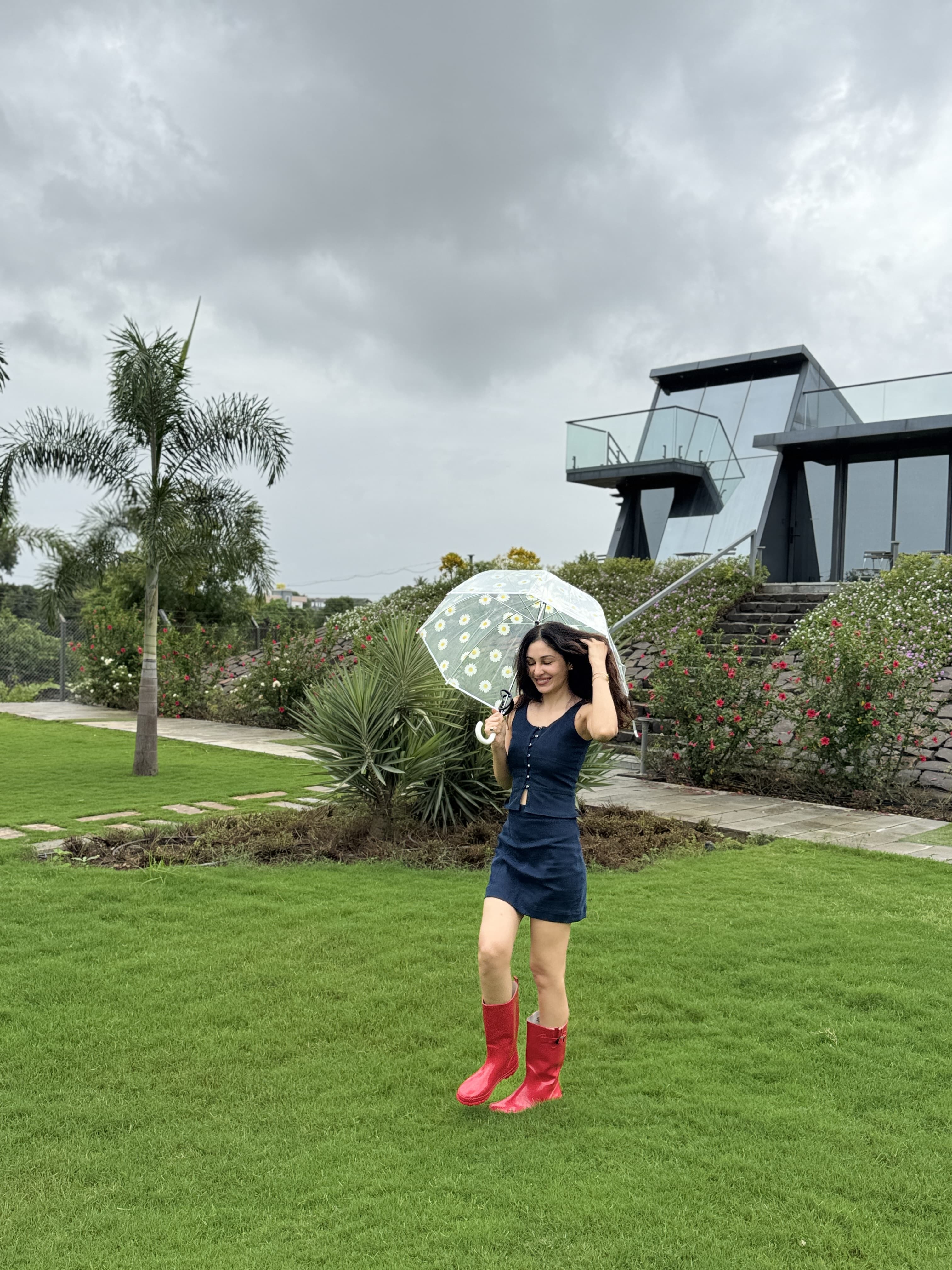 Pooja Chopra in our Obsidian Grace