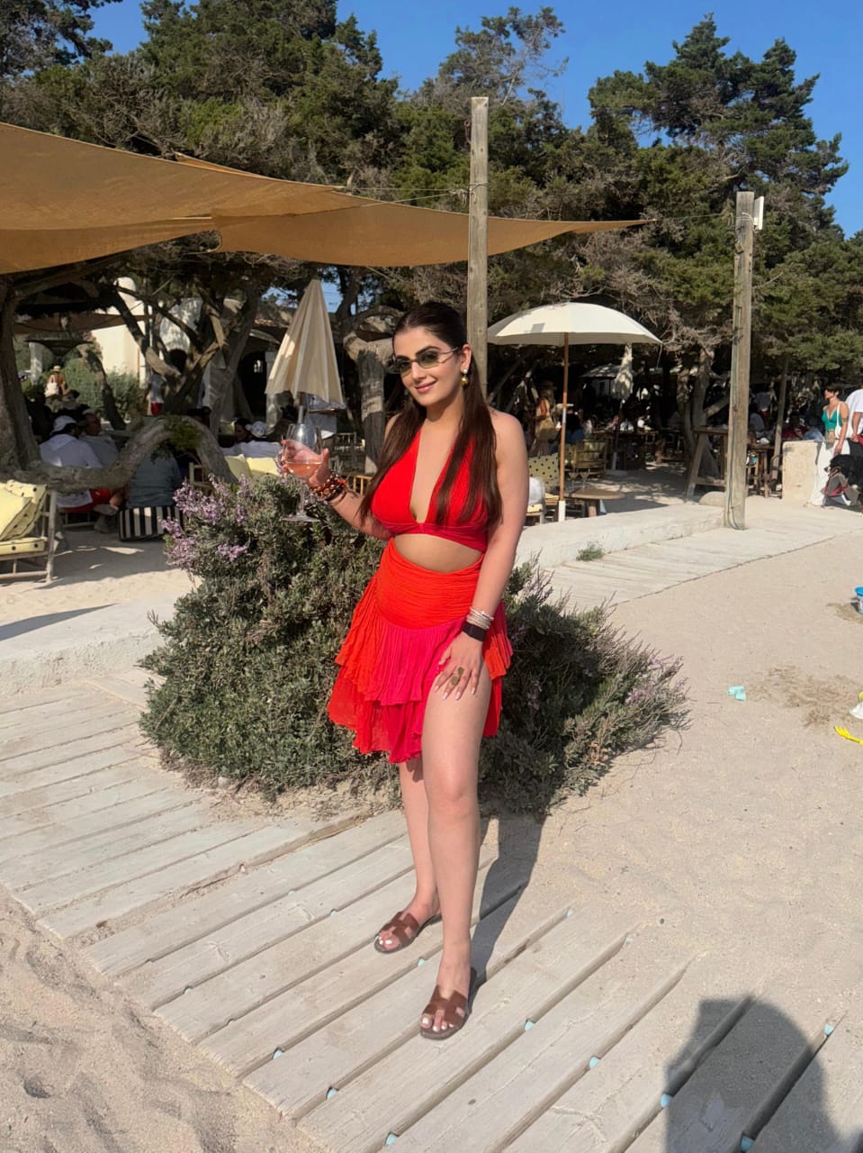 Solstice Flame dress