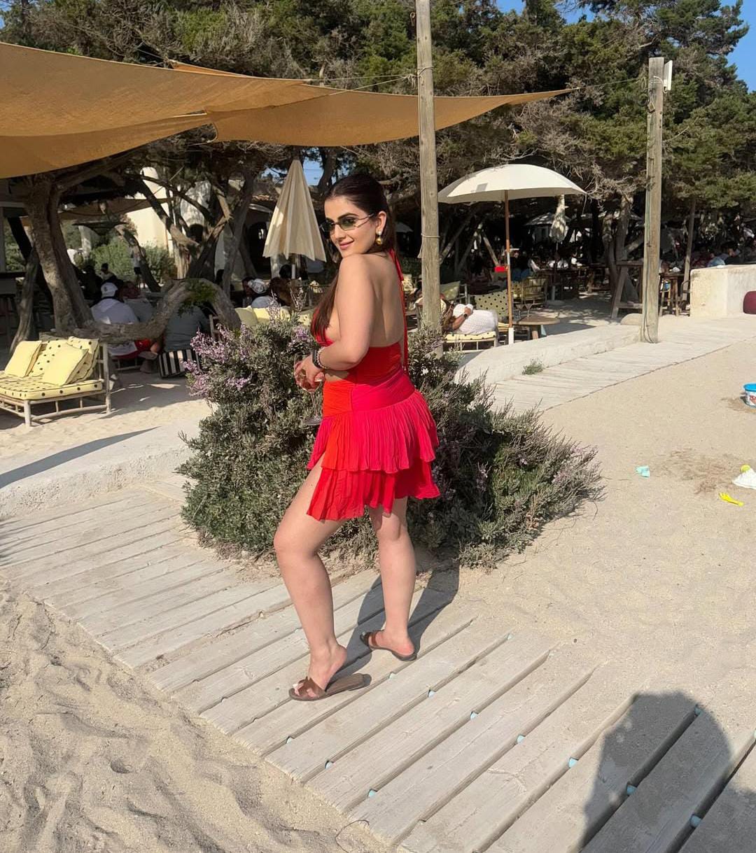 Solstice Flame dress