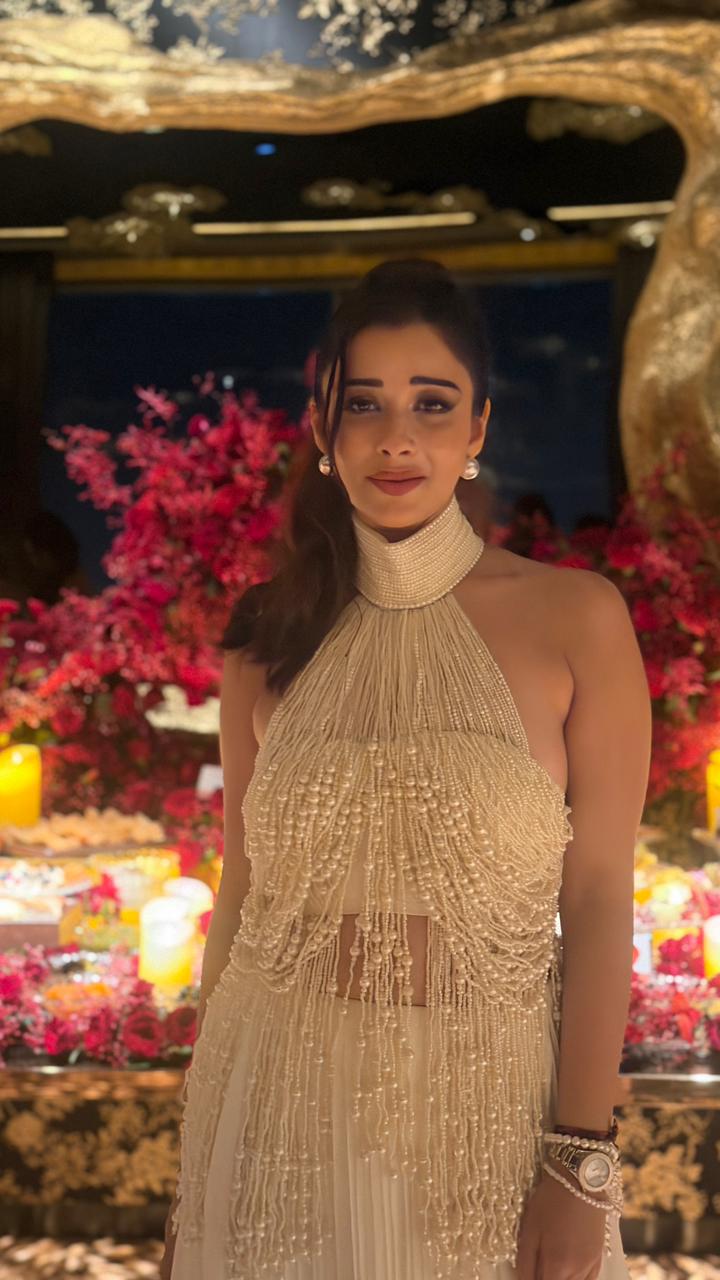 Nyra banerjee in our pearl cascade set